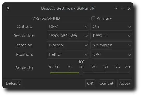 SGRandR image
